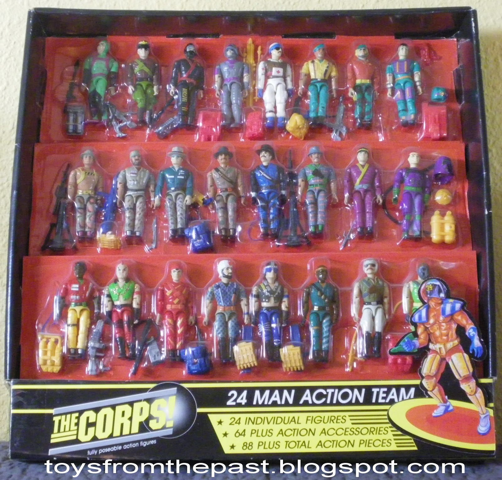 The corps best sale action figures